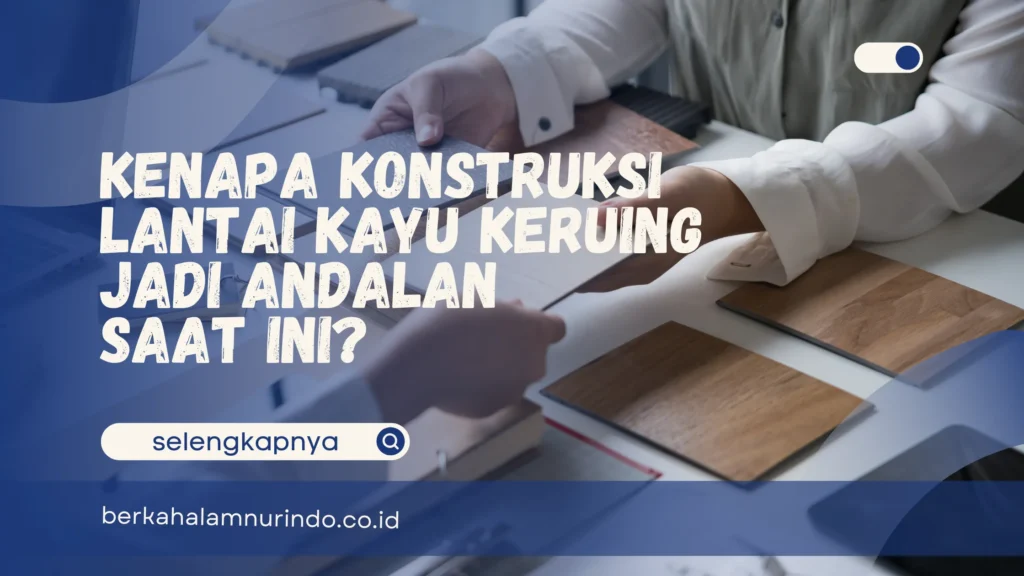 konstruksi lantai kayu