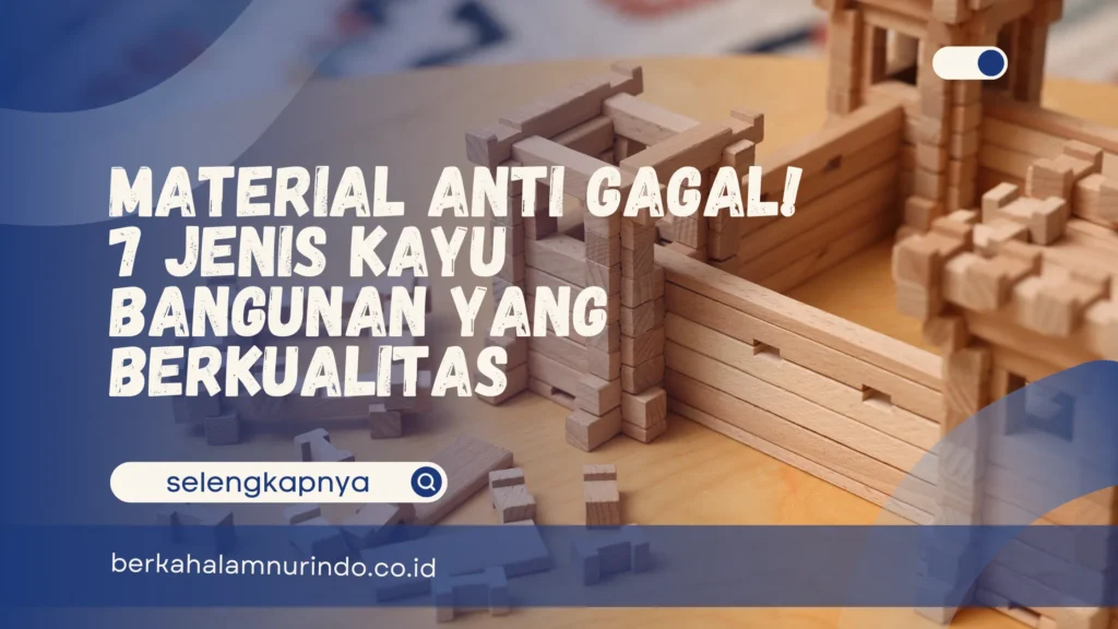 kayu bangunan