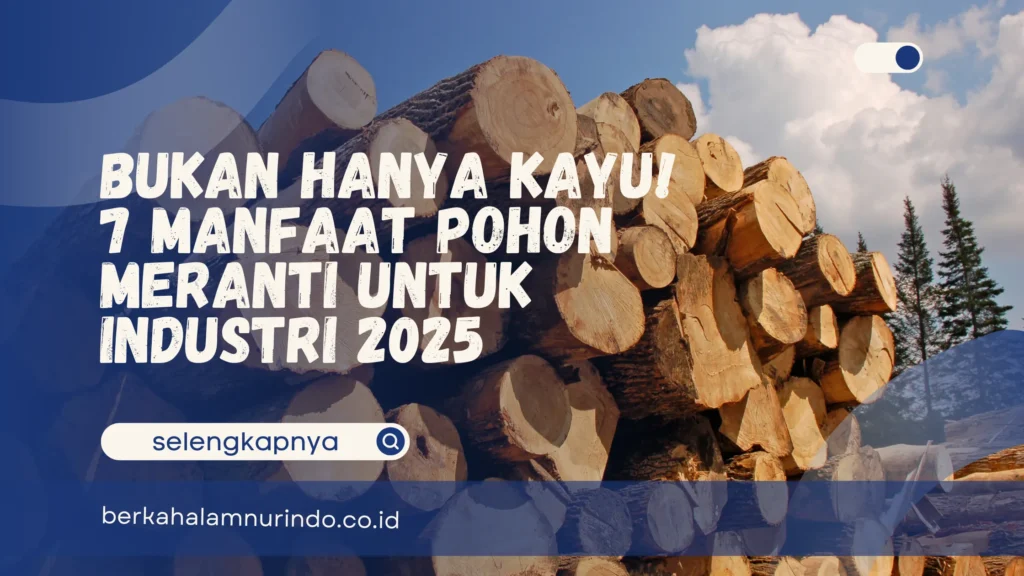 manfaat pohon meranti