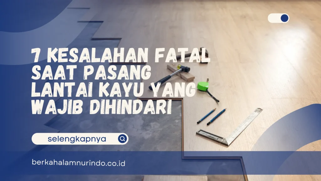 pasang lantai kayu