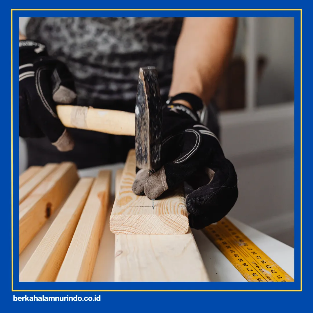 Cara pasang dinding papan kayu