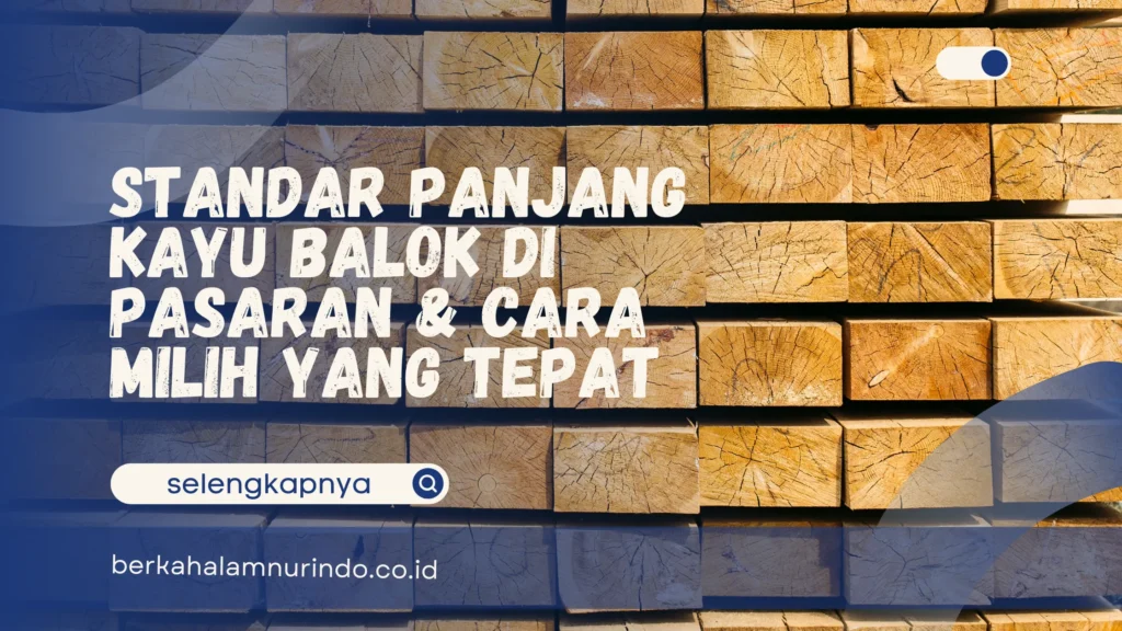 Panjang kayu balok