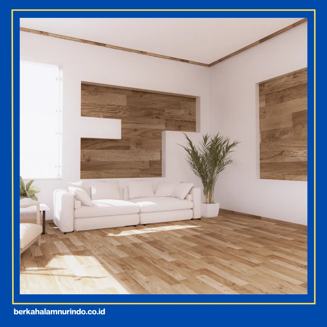 lantai kayu solid
