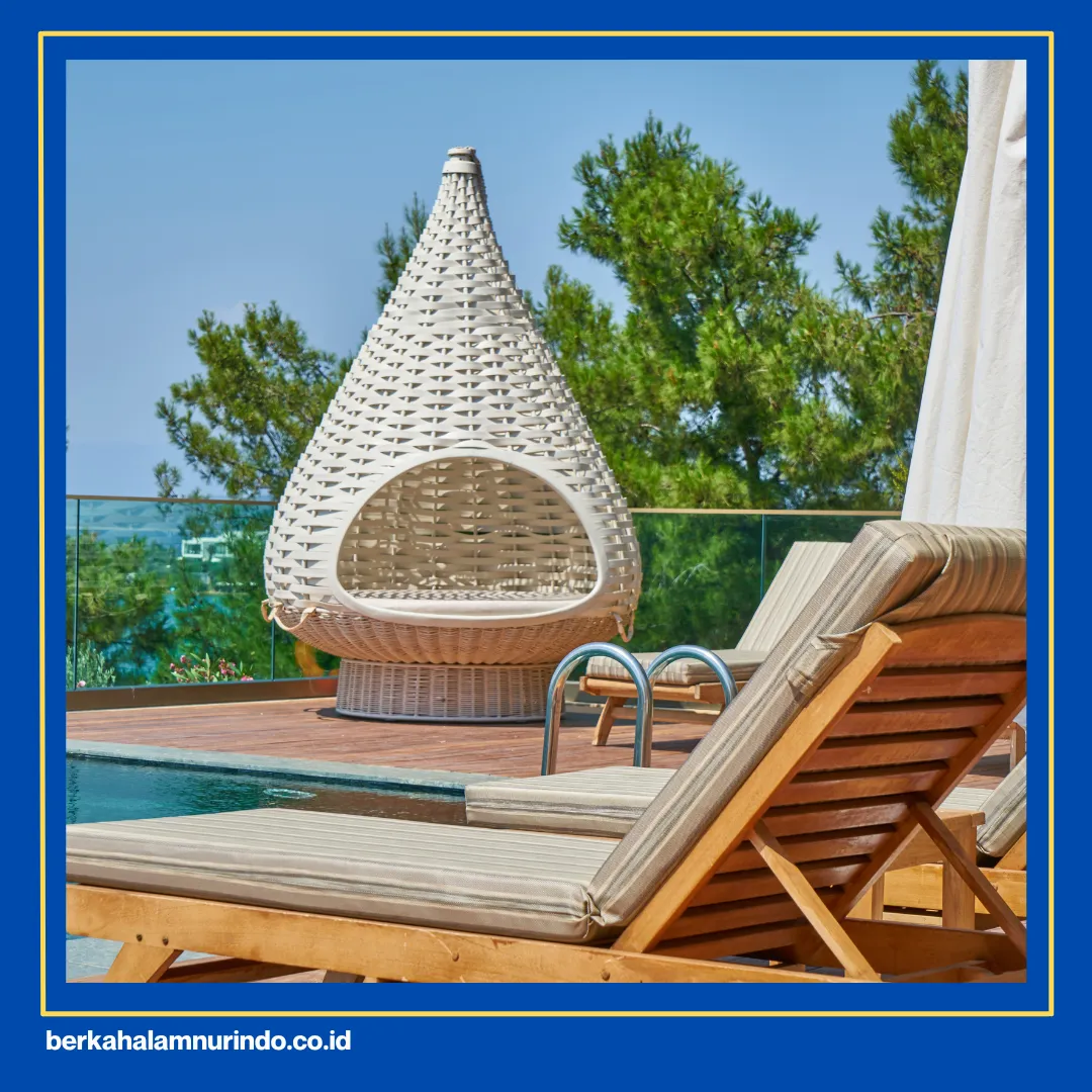 decking kayu outdoor