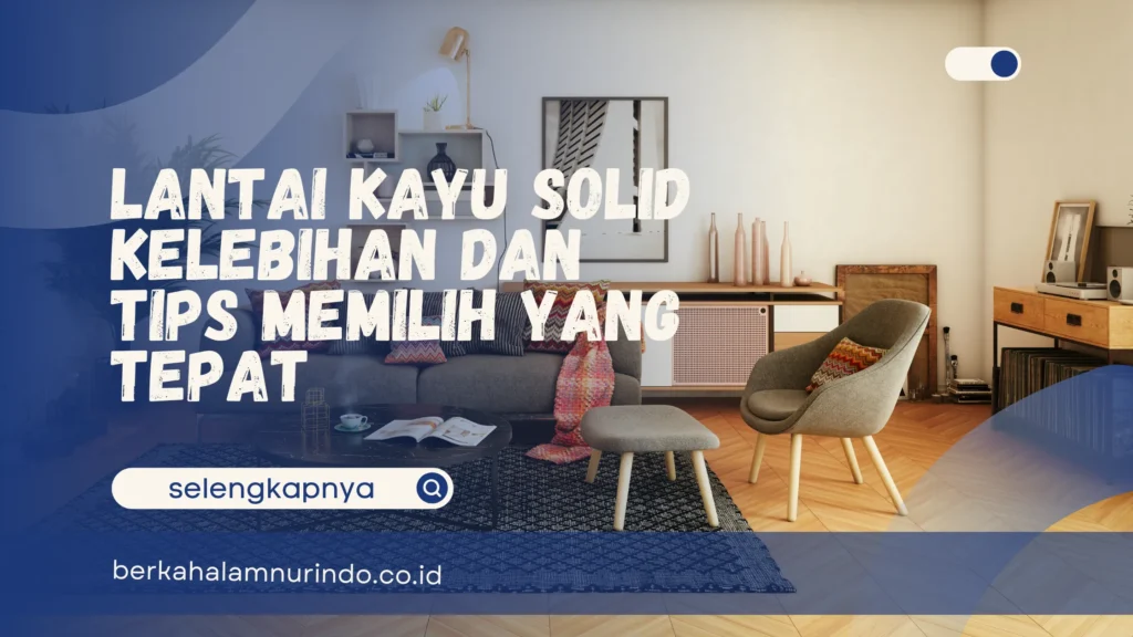 lantai kayu solid