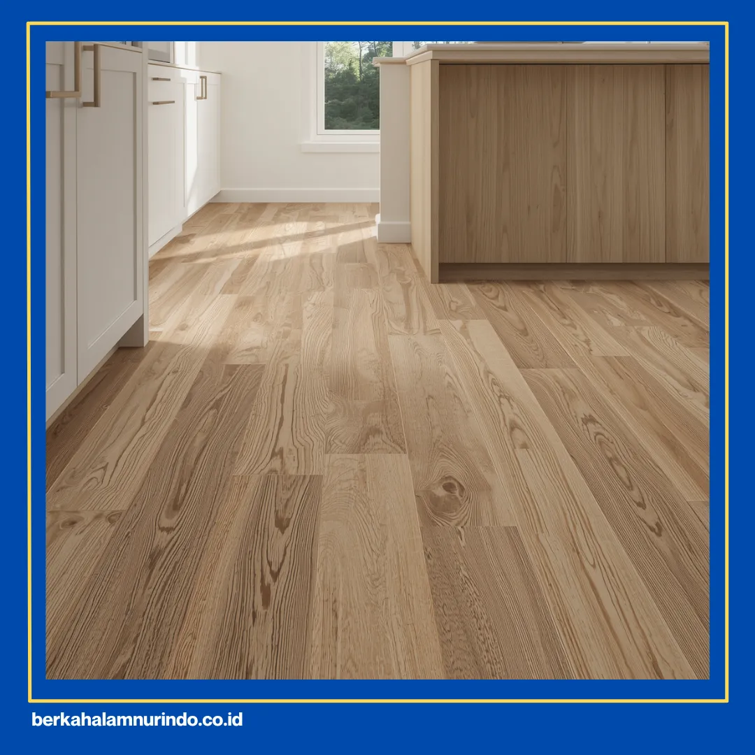 lantai vinyl motif kayu