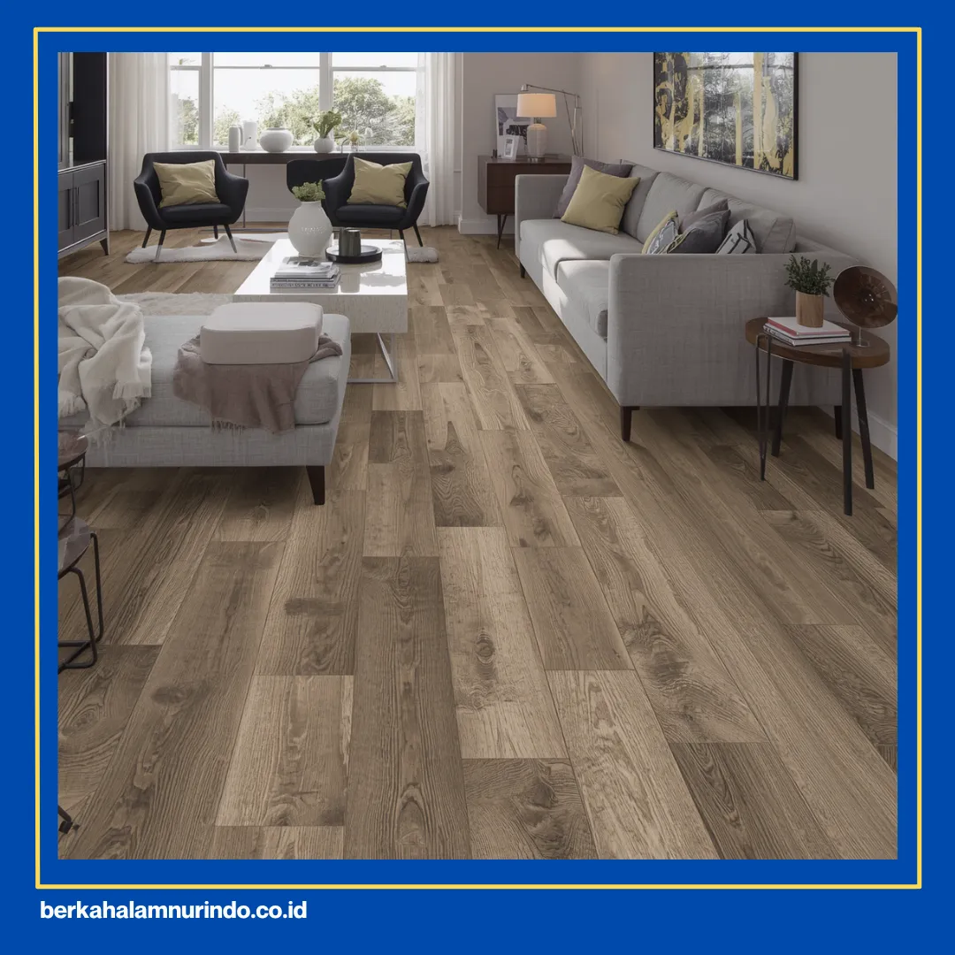 lantai vinyl motif kayu
