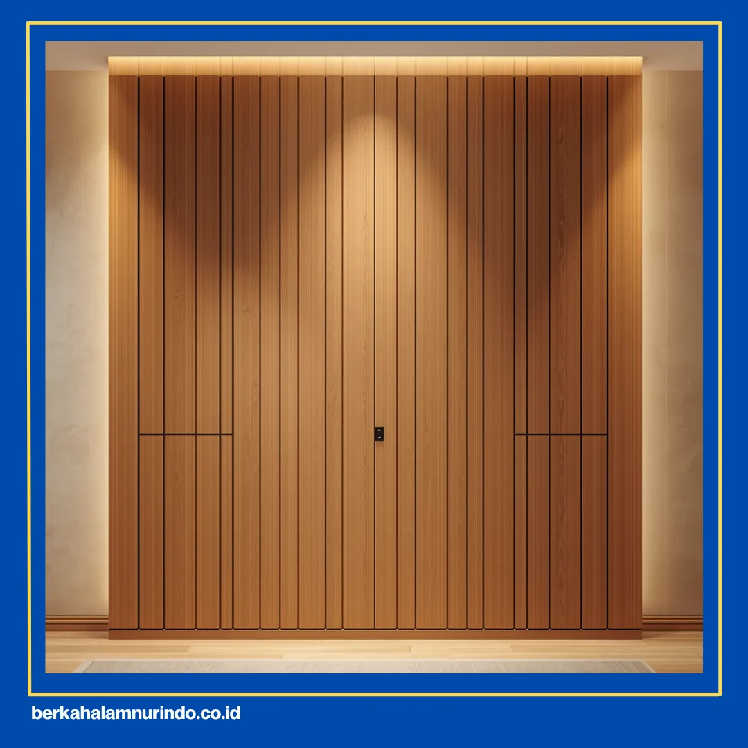 model dinding rumah kayu terbaru