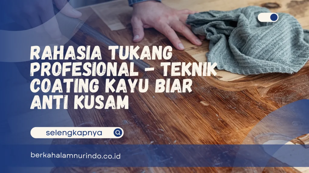 coating kayu