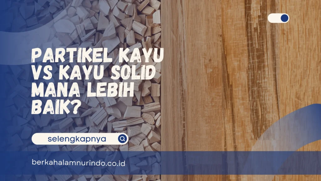partikel kayu