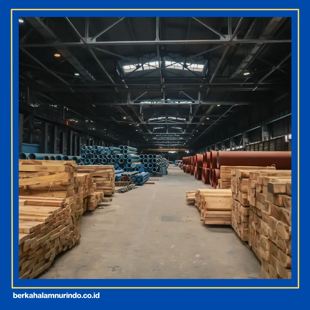 Usaha jual kayu bangunan
