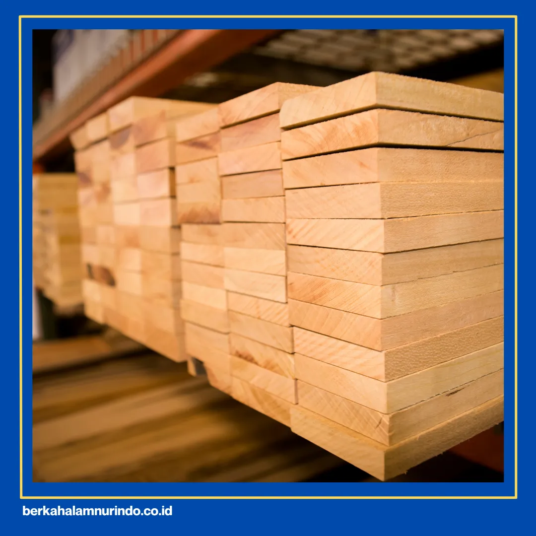 Material kayu pada bangunan