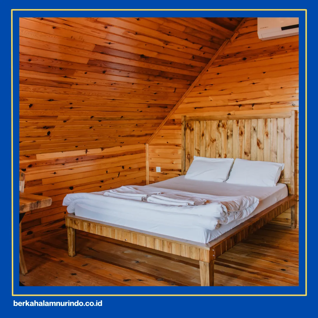 membuat tempat tidur dari kayu