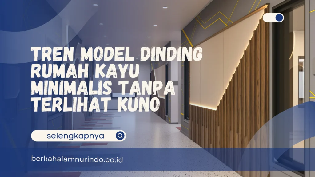 model dinding rumah kayu minimalis